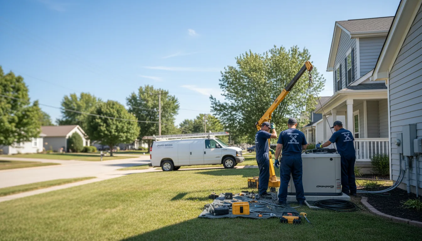 Generator Installation in Rock City Falls, NY near me